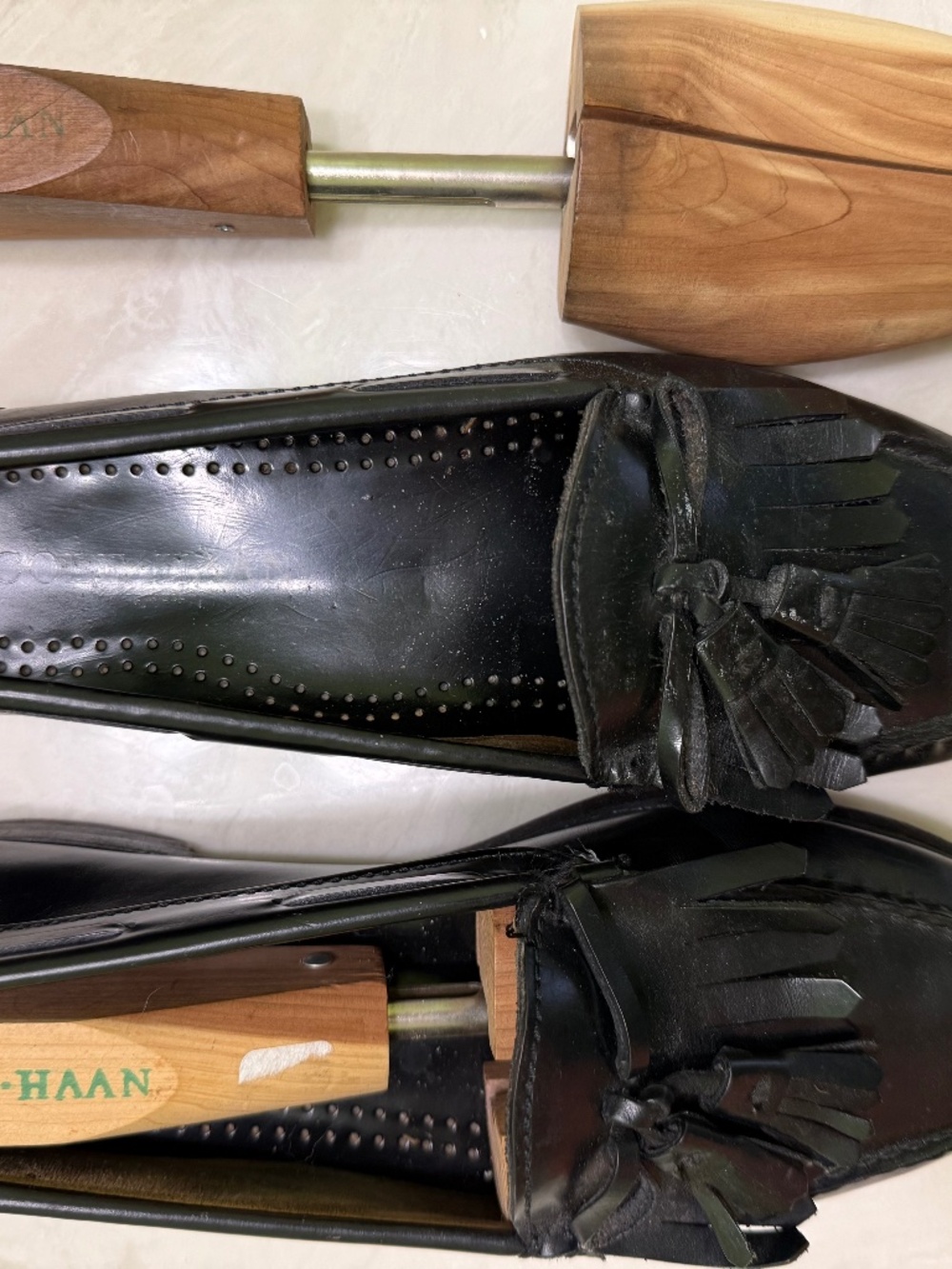 Cole Haan leather loafers